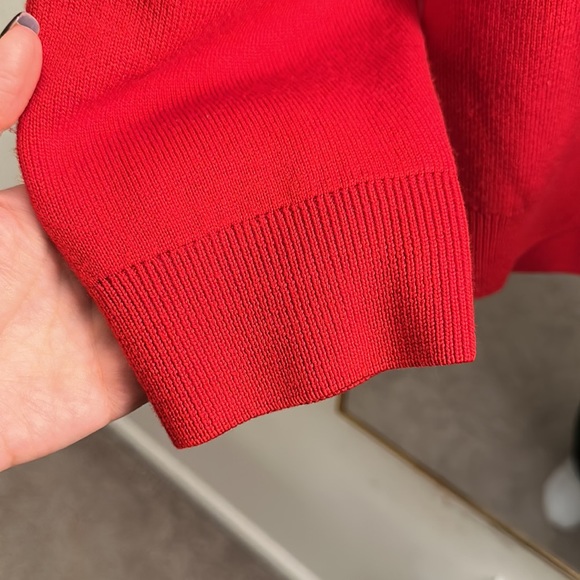 Lacoste x M/M (Paris) Red Wool Sweater - Picture 4 of 10